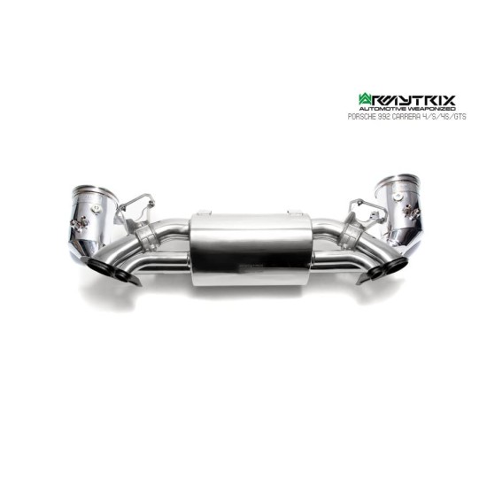 Sistemi di scarico Armytrix P92CS-CD-E turboback-sportcat-oe-valves PORSCHE 911 992 3.0L Exhaust Armytrix Armytrix  by https://www.track-frame.com 