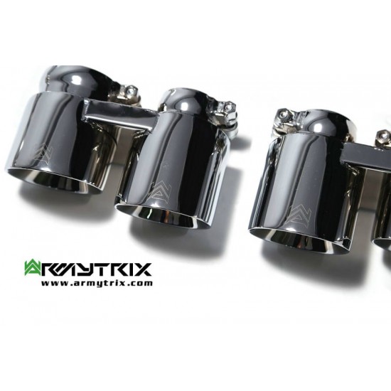Exhaust System Armytrix QS35C tips PORSCHE 911 991 MK1-MK2 Exhaust Armytrix Armytrix  by https://www.track-frame.com 
