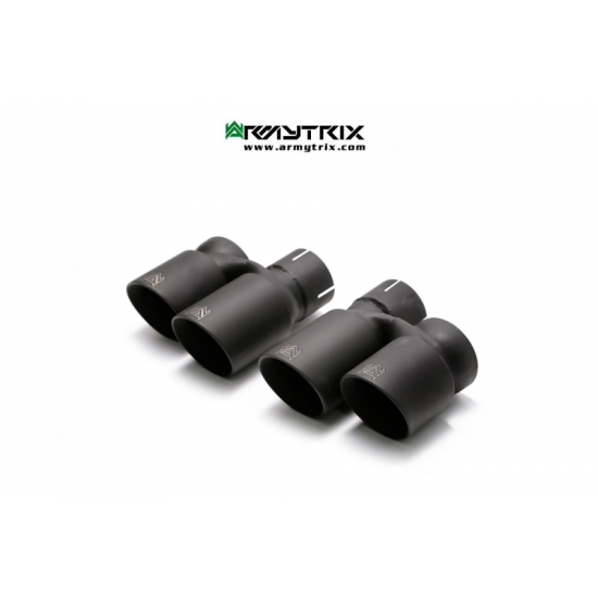 Exhaust System Armytrix QS42M tips BMW 1 SERIES F20-F21 - BMW 2 SERIES F22 - BMW 3 SERIES F30-F31-F34 - BMW 4 SERIES F32-F33-F36 Exhaust Armytrix Armytrix  by https://www.track-frame.com 