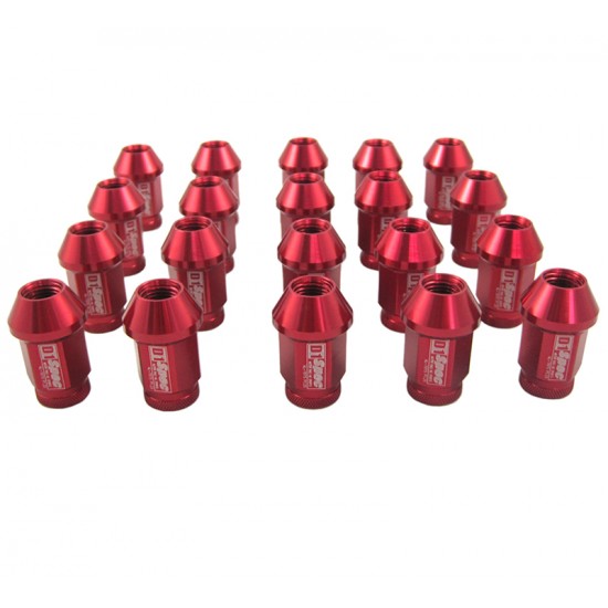 Nuts D1 Spec Red Nuts D1 Spec D1 Spec  by https://www.track-frame.com 