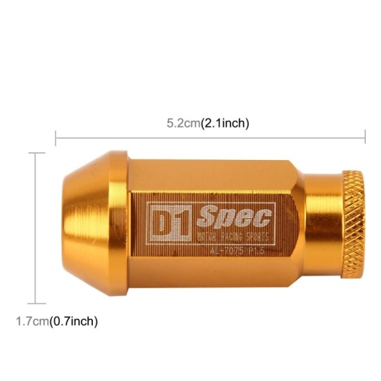 Dadi Ruota D1 Spec Rossi Nuts D1 Spec D1 Spec  by https://www.track-frame.com 