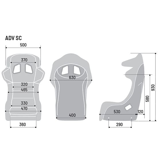 Sedile Sparco ADV Sc carbonio ADV SC Sparco  by https://www.track-frame.com 