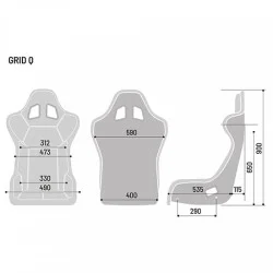 Sedile Sparco Grid Q QRT