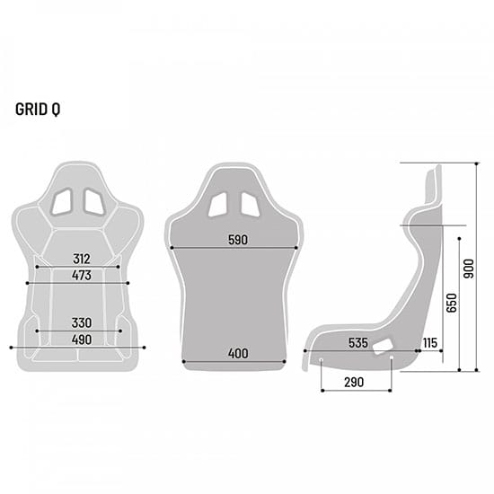 Sedile Sparco Grid Q QRT Grid Q QRT Sparco  by https://www.track-frame.com 