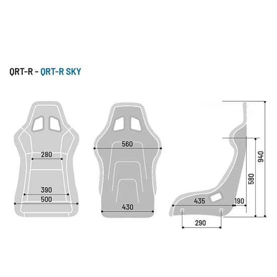 Sedile Sparco QRT R QRT R Sparco  by https://www.track-frame.com 