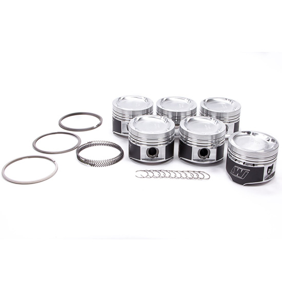 Pistons Kit Wiseco BMW M54B30 Double Vanos 84,25mm 11.0:1 WKE324M8425 Wiseco Forged Wiseco  by https://www.track-frame.com 