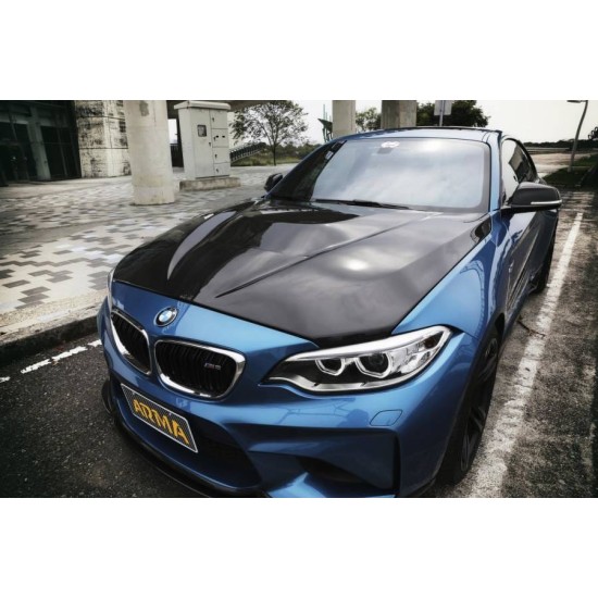 Armaspeed 1CCAR01F22-GLOSS Carbon Hood BMW 1 SERIES F20-F21 - BMW 2 SERIES F22-F87 Carbon Hood Armaspeed Armaspeed  by https://www.track-frame.com 