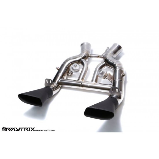 Exhaust System Armytrix MCMP4-DT15M cat-back MCLAREN MP4-12C MP4-12C 3.8L - MCLAREN 650S 650S 3.8L Exhaust Armytrix Armytrix  by https://www.track-frame.com 