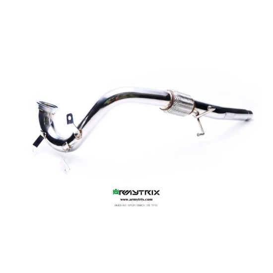 Exhaust System Armytrix AU8VA-DD downpipe AUDI A3 8V 1.4 - VW GOLF MK7 1.4 Exhaust Armytrix Armytrix  by https://www.track-frame.com 