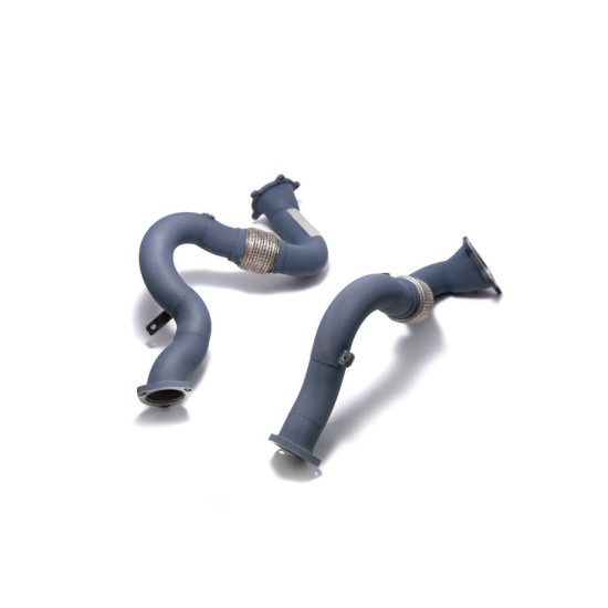 Exhaust System Armytrix AUC7R-DDC ceramic-coated-downpipe AUDI S6 C7 4.0 - AUDI RS6 C7 4.0 - AUDI S7 C7 4.0 - AUDI RS7 C7 4.0 Exhaust Armytrix Armytrix  by https://www.track-frame.com 