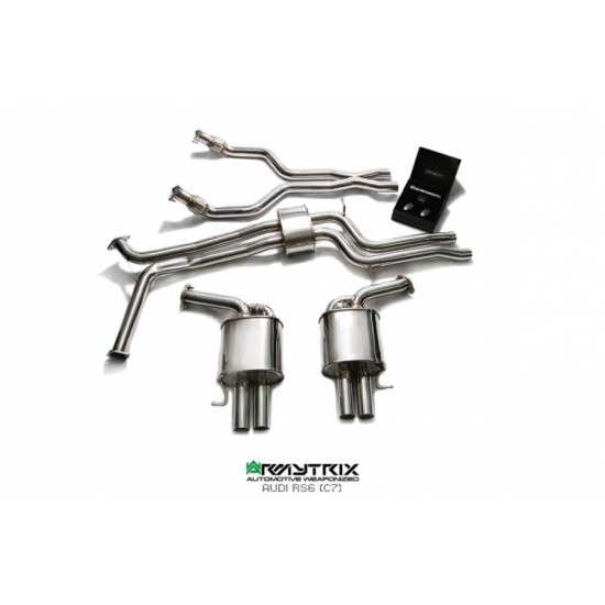 Sistemi di scarico Armytrix AUC7R-C cat-back AUDI S6 C7 4.0 - AUDI RS6 C7 4.0 - AUDI S7 C7 4.0 - AUDI RS7 C7 4.0 Exhaust Armytrix Armytrix  by https://www.track-frame.com 