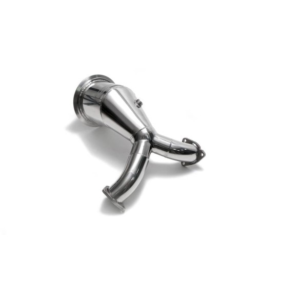 Exhaust System Armytrix AU94S-DD downpipe AUDI S4 B9 3.0 - AUDI S5 B9 3.0 Exhaust Armytrix Armytrix  by https://www.track-frame.com 