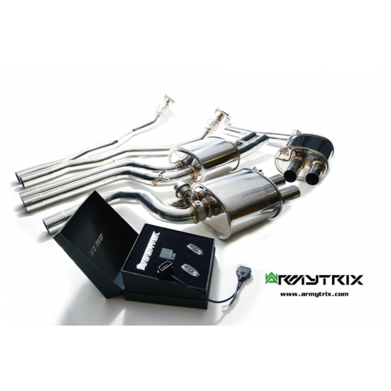 Exhaust System Armytrix AUBS2 cat-back AUDI A5 B8 3.0 - AUDI S5 B8 3.0-4.2 Exhaust Armytrix Armytrix  by https://www.track-frame.com 