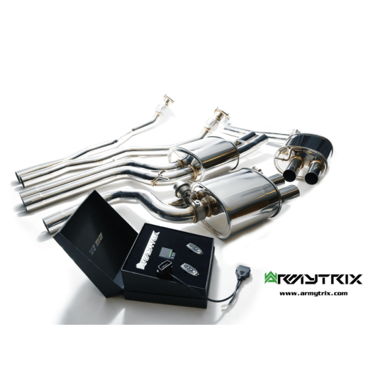 Sistemi di scarico Armytrix AUBS2 cat-back AUDI A5 B8 3.0 - AUDI S5 B8 3.0-4.2 Exhaust Armytrix Armytrix  by https://www.track-frame.com 