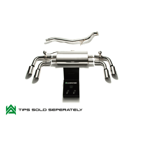 Sistemi di scarico Armytrix AU8JT cat-back AUDI TT 8J 1.8-2.0 Exhaust Armytrix Armytrix  by https://www.track-frame.com 