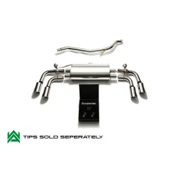 Sistemi di scarico Armytrix AU8JS cat-back AUDI TT 8J 1.8-2.0 - AUDI TTS 8J 2.0
