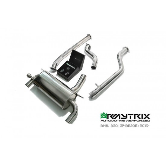 Exhaust System Armytrix BF32B cat-back BMW 3 SERIES F30-F31 - BMW 4 SERIES F32-F33-F36 Exhaust Armytrix Armytrix  by https://www.track-frame.com 