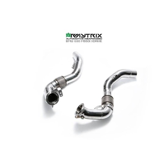 Sistemi di scarico Armytrix BMG35-DD downpipe BMW 5 SERIES G30-G31 Exhaust Armytrix Armytrix  by https://www.track-frame.com 