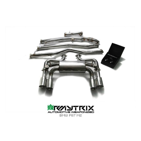 Sistemi di scarico Armytrix BMF87 cat-back BMW 2 SERIES F87 Exhaust Armytrix Armytrix  by https://www.track-frame.com 