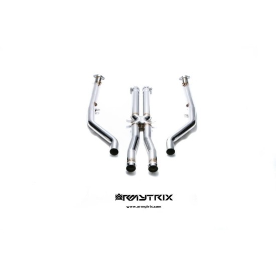 Sistemi di scarico Armytrix BME9M-DD downpipe BMW 3 SERIES E90-E92-E93 Exhaust Armytrix Armytrix  by https://www.track-frame.com 