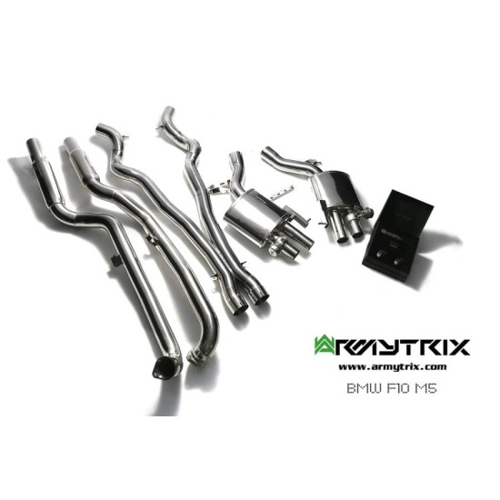 Sistemi di scarico Armytrix BMF5M cat-back BMW 5 SERIES F10 Exhaust Armytrix Armytrix  by https://www.track-frame.com 