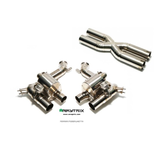 Sistemi di scarico Armytrix FF12B muffler FERRARI F12 BERLINETTA 6.3L - FERRARI F12 TDF 6.3L Exhaust Armytrix Armytrix  by https://www.track-frame.com 