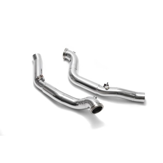 Sistemi di scarico Armytrix MG572-DD downpipe MASERATI GHIBLI M157 3.0L Exhaust Armytrix Armytrix  by https://www.track-frame.com 