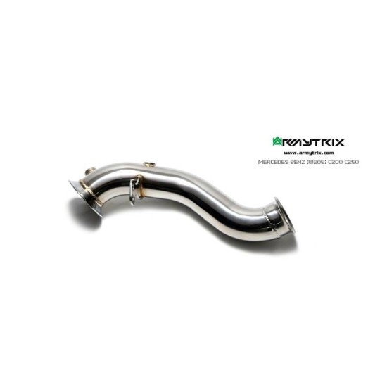 Sistemi di scarico Armytrix MB052-RDD downpipe MERCEDES-BENZ C-CLASS W205 C180-C200-C250-C300 - MERCEDES-BENZ C-CLASS C205 C180-C200-C250-C300 - MERCEDES-BENZ C-CLASS S205 C180-C200-C250-C300 - MERCEDES-BENZ E-CLASS W213 E200-E250-E300 - MERCEDES-BENZ E-C