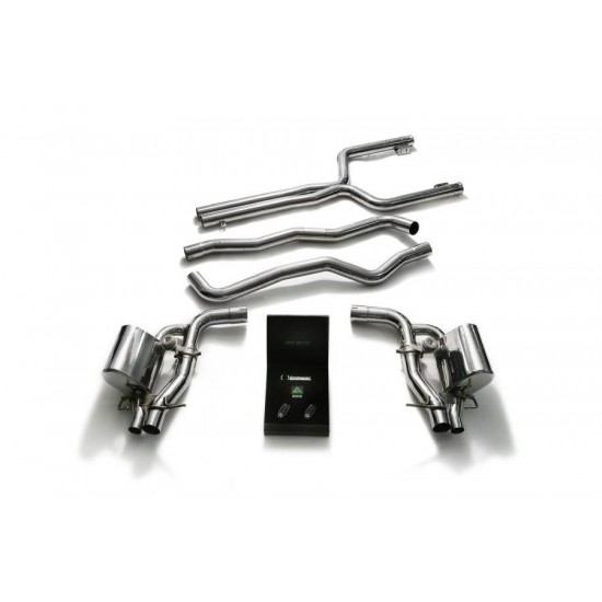 Sistemi di scarico Armytrix MB056-C cat-back MERCEDES-BENZ C-CLASS W205 C63 - MERCEDES-BENZ C-CLASS C205 C63 - MERCEDES-BENZ C-CLASS S205 C63 Exhaust Armytrix Armytrix  by https://www.track-frame.com 