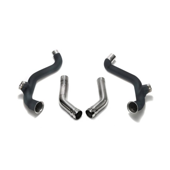 Exhaust System Armytrix MB056-DDC ceramic-coated-downpipe MERCEDES-BENZ C-CLASS W205 C63 - MERCEDES-BENZ C-CLASS C205 C63 - MERCEDES-BENZ C-CLASS S205 C63 Exhaust Armytrix Armytrix  by https://www.track-frame.com 