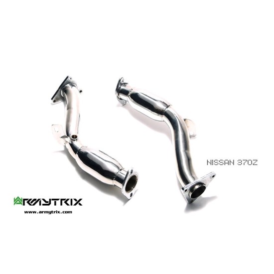 Exhaust System Armytrix NI37-CD sportcat NISSAN 370Z Z34 3.7L Exhaust Armytrix Armytrix  by https://www.track-frame.com 