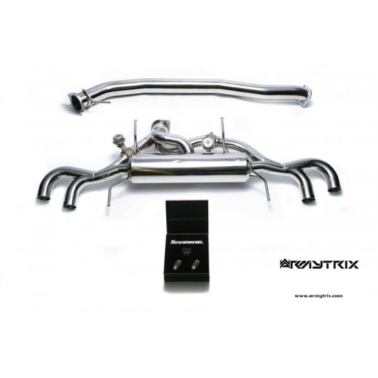 Exhaust System Armytrix NI35S cat-back NISSAN GT-R R35 3.8L Exhaust Armytrix Armytrix  by https://www.track-frame.com 
