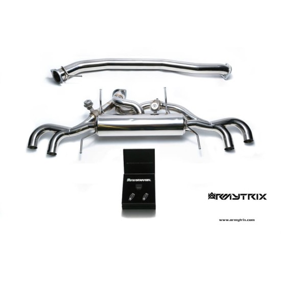 Sistemi di scarico Armytrix NI35S cat-back NISSAN GT-R R35 3.8L Exhaust Armytrix Armytrix  by https://www.track-frame.com 