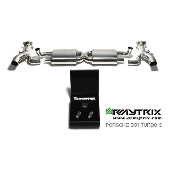 Sistemi di scarico Armytrix P91TT decatted-exhaust PORSCHE 911 991 MK1 Exhaust Armytrix Armytrix  by https://www.track-frame.com 