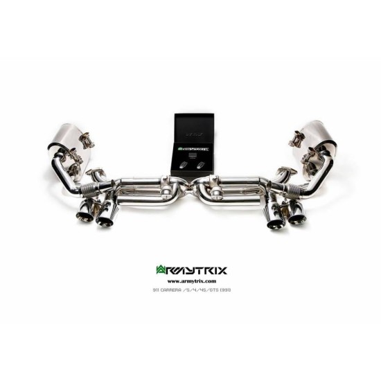 Sistemi di scarico Armytrix P91N1 cat-back PORSCHE 911 991 MK1 Exhaust Armytrix Armytrix  by https://www.track-frame.com 