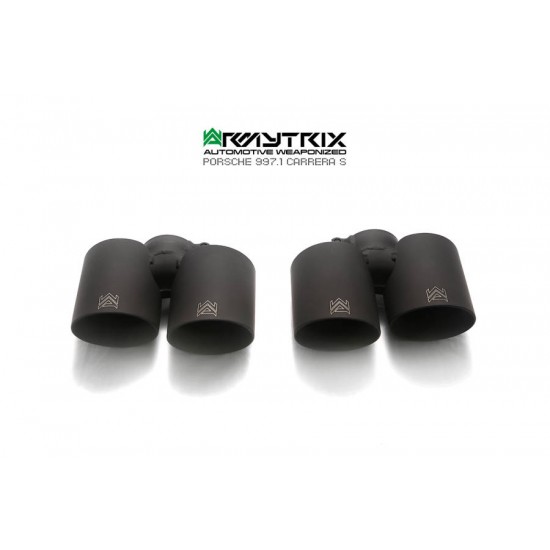 Exhaust System Armytrix QS26M tips PORSCHE 911 997 MK1-MK2 Exhaust Armytrix Armytrix  by https://www.track-frame.com 
