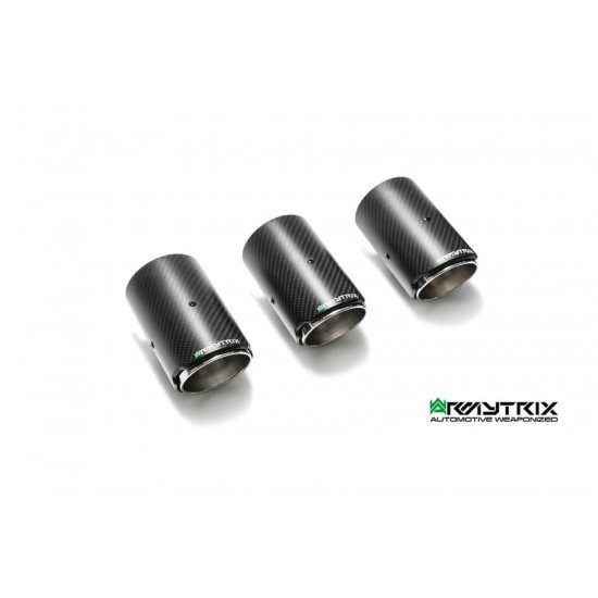 Exhaust System Armytrix 3C38 tips HONDA CIVIC FK8 2.0L Exhaust Armytrix Armytrix  by https://www.track-frame.com 