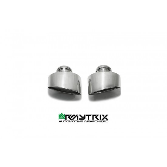 Exhaust System Armytrix DS18C tips MERCEDES-BENZ A-CLASS W176 A180-A200-A250 Exhaust Armytrix Armytrix  by https://www.track-frame.com 
