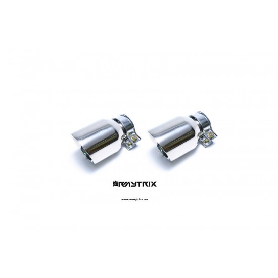 Exhaust System Armytrix DS22C tips LAND ROVER RANGE ROVER - VW SCIROCCO R 2.0 Exhaust Armytrix Armytrix  by https://www.track-frame.com 