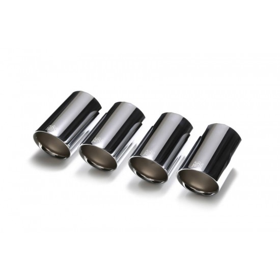Exhaust System Armytrix QS14C tips AUDI S4 B9 3.0 - AUDI S5 B9 3.0 Exhaust Armytrix Armytrix  by https://www.track-frame.com 