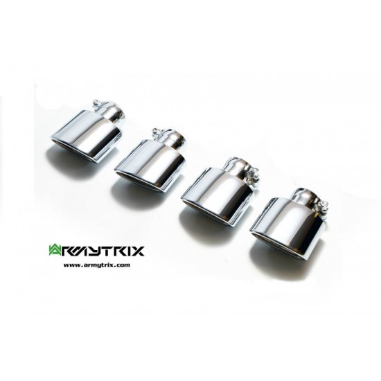 Exhaust System Armytrix QS19C tips MERCEDES-BENZ C-CLASS W204 C63 - MERCEDES-BENZ C-CLASS C204 C63 - MERCEDES-BENZ C-CLASS S204 C63 Exhaust Armytrix Armytrix  by https://www.track-frame.com 
