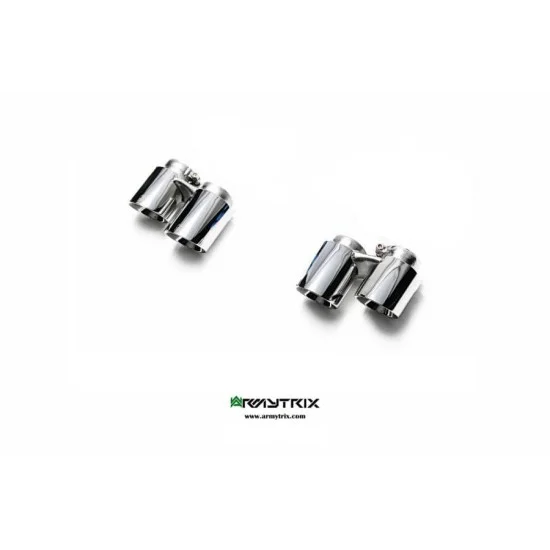Exhaust System Armytrix QS27C tips PORSCHE 911 991 MK1 Exhaust Armytrix Armytrix  by https://www.track-frame.com 