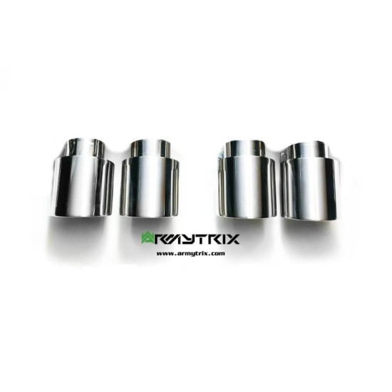 Exhaust System Armytrix QS28C tips CHEVROLET CORVETTE STINGRAY C7 - CHEVROLET CORVETTE GRAND SPORT - CHEVROLET CORVETTE Z06 C7 Exhaust Armytrix Armytrix  by https://www.track-frame.com 