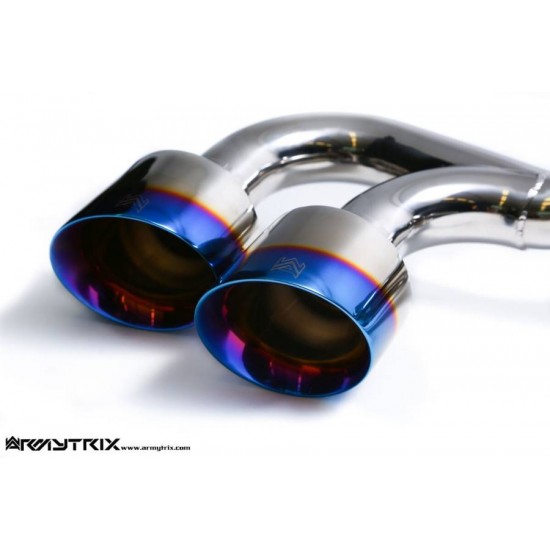 Exhaust System Armytrix QS12B tips NISSAN GT-R R35 3.8L Exhaust Armytrix Armytrix  by https://www.track-frame.com 