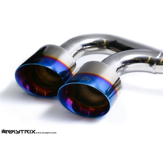 Sistemi di scarico Armytrix QS12B tips NISSAN GT-R R35 3.8L Exhaust Armytrix Armytrix  by https://www.track-frame.com 