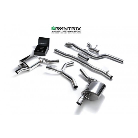 Exhaust System Armytrix MB132-C cat-back MERCEDES-BENZ E-CLASS W213 E200-E250-E300 - MERCEDES-BENZ E-CLASS C213 E200-E250-E300 - MERCEDES-BENZ E-CLASS S213 E200-E250-E300 Exhaust Armytrix Armytrix  by https://www.track-frame.com 