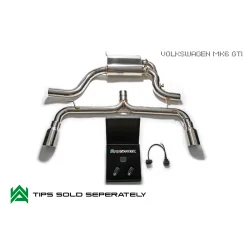 Exhaust System Armytrix VWG6T-21 cat-back VW GOLF MK6 2.0