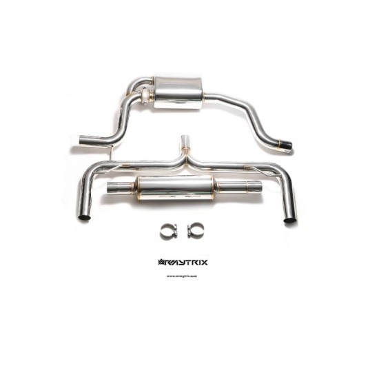 Sistemi di scarico Armytrix VWG7T cat-back SEAT LEON 5F 2.0L - VW GOLF MK7 2.0 - VW GOLF MK7.5 2.0 Exhaust Armytrix Armytrix  by https://www.track-frame.com 