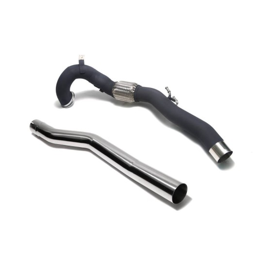 Exhaust System Armytrix AWVSR-DDC ceramic-coated-downpipe AUDI S3 8V 2.0 - VW GOLF MK7 2.0 - VW GOLF MK7.5 2.0 Exhaust Armytrix Armytrix  by https://www.track-frame.com 