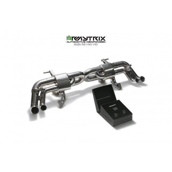 Exhaust System Armytrix AUR11S-C cat-back AUDI R8 42 5.2 Exhaust Armytrix Armytrix  by https://www.track-frame.com 